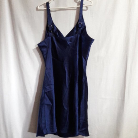 Inner Image Dark Blue Night Gown Size: 18/20 - Picture 3 of 6
